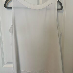White Sleeveless Women's Top